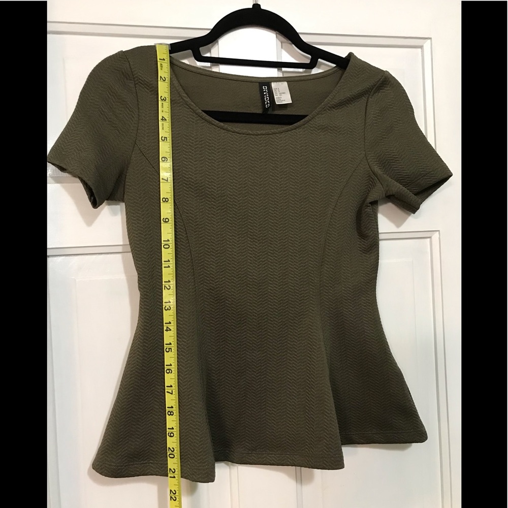 Peplum top